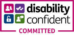 Disability Confident Commited Logo
